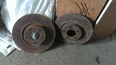 Лот: 4168910. Фото: 1. Тормозные диски mazda 3 mps подойдут... Тормозная система