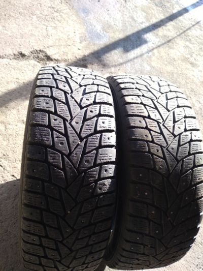 Лот: 21588407. Фото: 1. 2 шт 225-55-18 Dunlop grandtrek... Шины