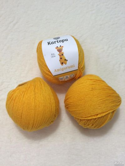 Лот: 12833422. Фото: 1. Пряжа Kartopu Amigurumi, 51% акрил... Ткани, нитки, пряжа