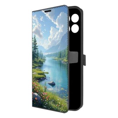 Лот: 25542717. Фото: 1. Чехол Krutoff Eco Book "Наши просторы... Чехлы, бамперы