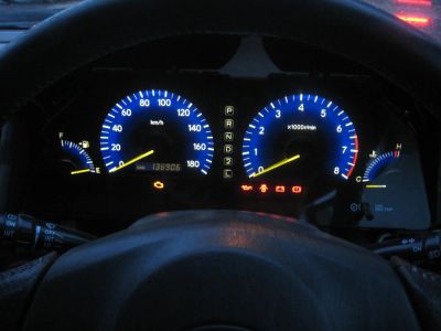Лот: 7522438. Фото: 1. синий спидометр оптитрон toyota... Салон