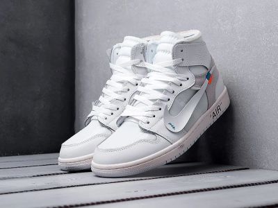 Лот: 12713300. Фото: 1. Nike Air Jordan 1 x Off-White... Кеды, кроссовки, слипоны