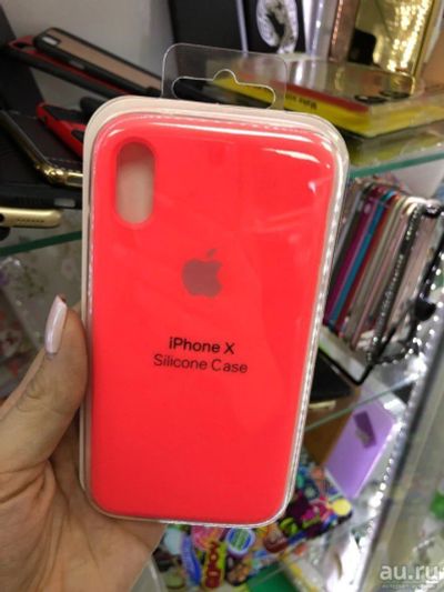 Лот: 12993403. Фото: 1. чехол iPhone X/ XS Silicon case... Чехлы, бамперы