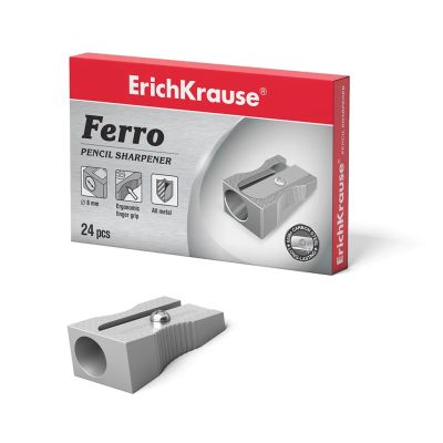 Лот: 20035651. Фото: 1. Точилка Erich Krause "Ferro" металлическая... Другое (канцелярские и офисные товары)