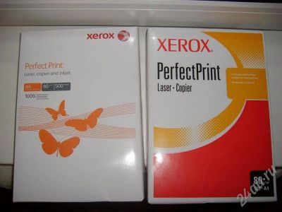 Лот: 631444. Фото: 1. 2 пачки бумаги A4 Xerox (цена... Картриджи, расходные материалы