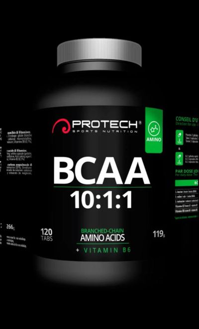 Лот: 8284283. Фото: 1. BCAA 10:1:1 120 капсул от Protech... Спортивное питание, витамины