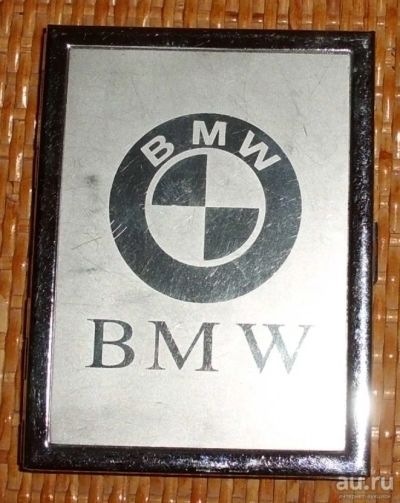 Лот: 17575165. Фото: 1. Портсигар металлический BMW 7... Другое (коллекционирование, моделизм)