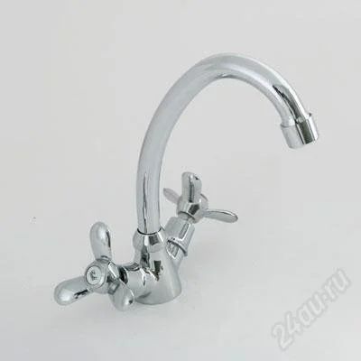 Лот: 2488706. Фото: 1. Смеситель Кристалл для кухни. Смесители