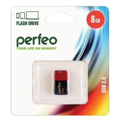 Лот: 24948760. Фото: 1. Флеш-накопитель USB2.0 8Gb Perfeo... USB-флеш карты