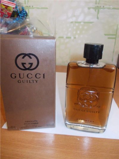 Лот: 10944692. Фото: 1. Guilty Absolute Homme от Gucci... Мужская парфюмерия