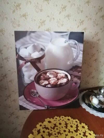 Лот: 15145650. Фото: 1. Картина на кухню с мерлена. Другое (картины, панно)