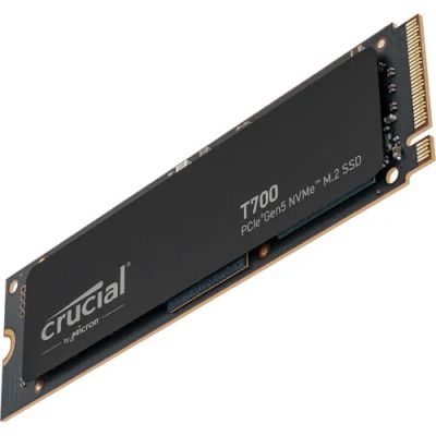 Лот: 21437650. Фото: 1. SSD диск Crucial 4TB T700 NVMe... Жёсткие диски (HDD)