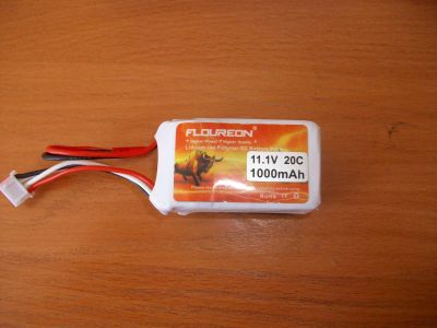 Лот: 12189910. Фото: 1. Аккумулятор LIpo 11,1 вольт 1000мач... Квадрокоптеры