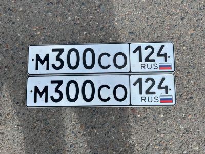 Лот: 19323391. Фото: 1. Продам гос.номер М 300 СО 124. Госномера
