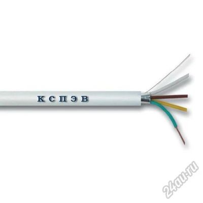 Лот: 5617463. Фото: 1. Кабель КСПЭВ, экранированный 4x0... Видеонаблюдение