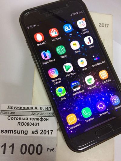 Лот: 11101258. Фото: 1. Samsung Galaxy A5 (2017) SM-A520F. Смартфоны