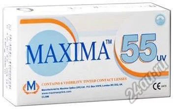 Лот: 5733009. Фото: 1. Контактные линзы на месяц Maxima... Контактные линзы