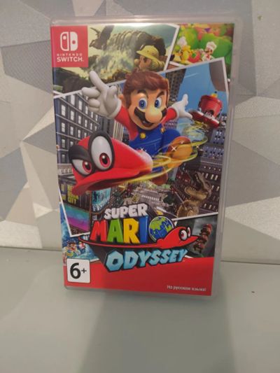 Лот: 19510551. Фото: 1. Super Mario odessey Nintendo switch... Игры для консолей