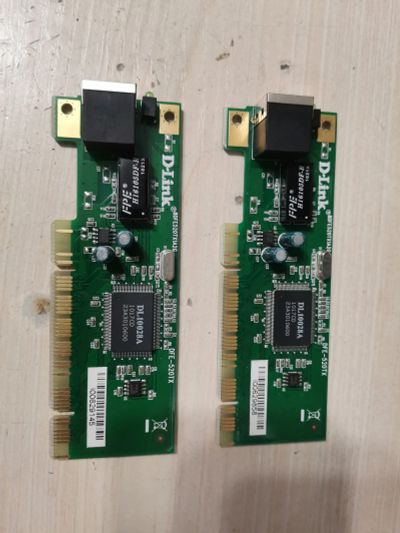 Лот: 25717410. Фото: 1. PCI сетевая карта PCI RJ45 10... Платы расширения, контроллеры, доп. порты
