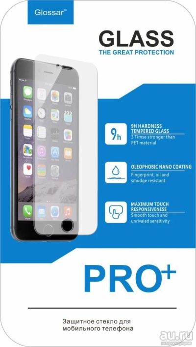 Лот: 8085164. Фото: 1. Защитное стекло Glossar для Apple... Защитные стёкла, защитные плёнки