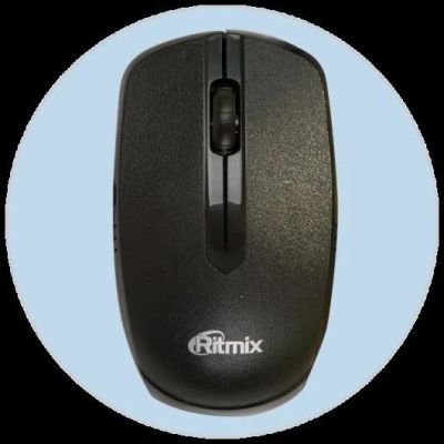 Лот: 11757143. Фото: 1. Мышь беспроводная Ritmix RMW-505... Клавиатуры и мыши