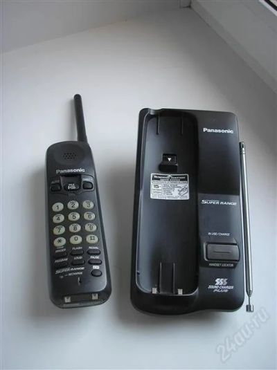 Лот: 1872176. Фото: 1. Радиотелефон Panasonic. DECT и радиотелефоны