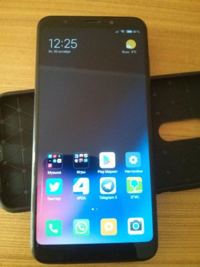 Лот: 12530675. Фото: 1. Xiaomi Redmi 5 plus Black 4/64. Смартфоны