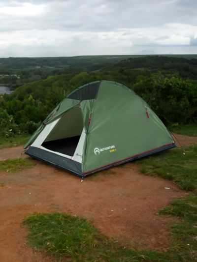 Лот: 25689815. Фото: 1. Палатка 2-местная Outventure Dome... Другое (спортивная одежда)