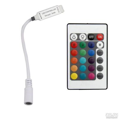 Лот: 13355166. Фото: 1. Мини контроллер RGB светодиодных... Комплектующие