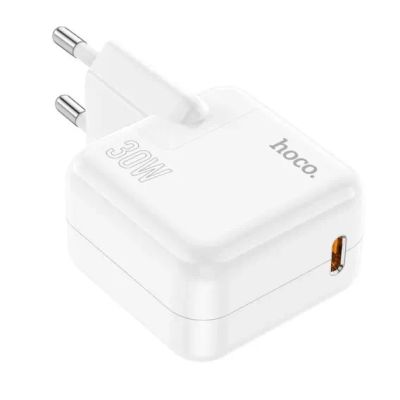 Лот: 22054059. Фото: 1. Адаптер 220V->Type-C PD30W QC... Зарядные устройства, блоки питания, адаптеры сетевые для смартфонов