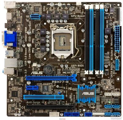 Лот: 13757074. Фото: 1. Отличная плата под LGA1155: Asus... Материнские платы