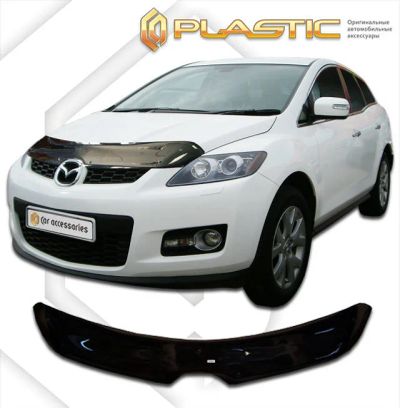 Лот: 13003802. Фото: 1. Дефлектор капота MAZDA CX-7 2006-2012г. Детали тюнинга