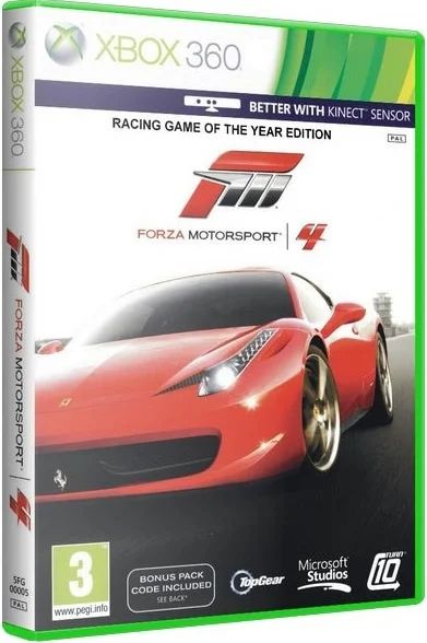 Лот: 8006727. Фото: 1. Игра Forzа Motorsport 4 XBOX 360... Игры для консолей