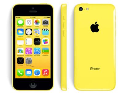 Лот: 3341151. Фото: 1. Apple iPhone 5c 16gb yellow. Смартфоны