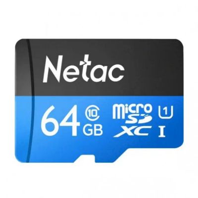 Лот: 22054028. Фото: 1. Карта памяти microSDHC Netac 64Gb... Карты памяти