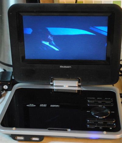 Лот: 3091376. Фото: 1. Портативный DVD/MPEG4/USB/SD card... Медиаплееры