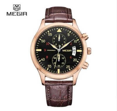 Лот: 9785607. Фото: 1. Часы Megir 2021. Оригинальные наручные часы