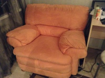 Лот: 4828873. Фото: 1. Кресло 2 штуки цвет персик ( цена... Кресла, пуфы