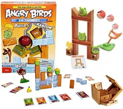 Лот: 9343076. Фото: 1. Angry Birds on thin ice настольная... Детские настольные игры