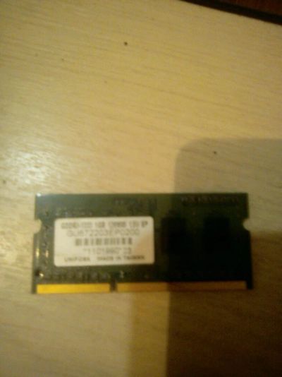 Лот: 10308870. Фото: 1. Оперативная память DDR3 1GB для... Оперативная память