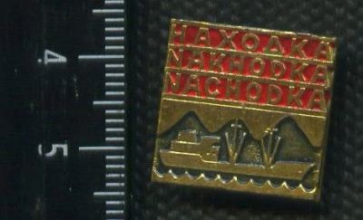 Лот: 15097751. Фото: 1. (№ 4325) значки, Находка,горы... Юбилейные