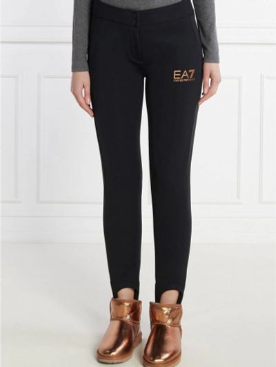 Лот: 22468328. Фото: 1. Брюки женские EA7 Trouser, Черный. Другое (спортивная одежда)