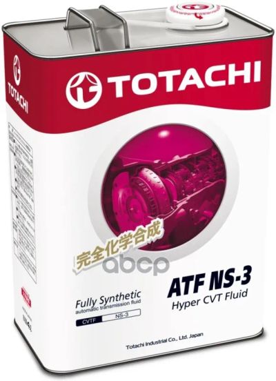 Лот: 21878296. Фото: 1. Totachi Cvtf Ns-3 Синт. 4Л 4589904921520... Другое (автозапчасти)