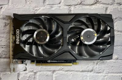 Лот: 21788321. Фото: 1. Видеокарта inno3d geforce gtx... Видеокарты