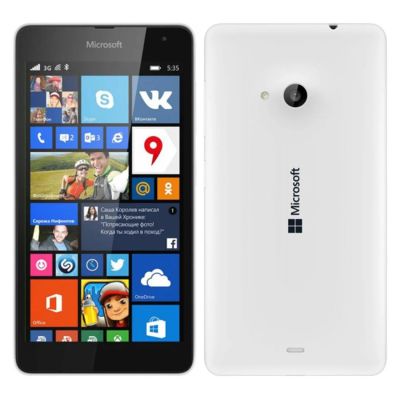 Лот: 9526674. Фото: 1. Lumia 535 Dual SIM 1Gb / 8Gb -... Смартфоны