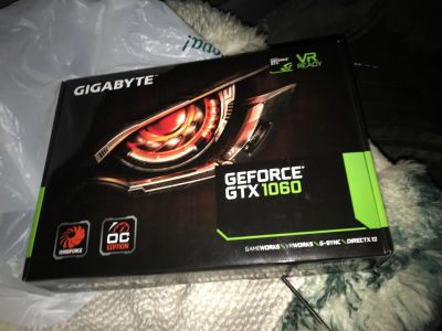 Лот: 9963871. Фото: 1. Gigabyte 1060 6gb. Видеокарты