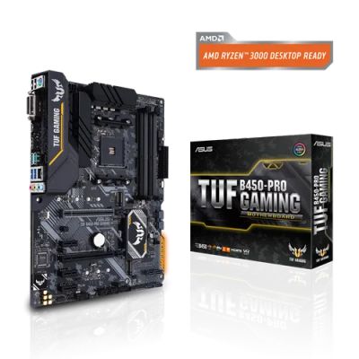Лот: 23537498. Фото: 1. Asus tuf b450 pro gaming. Материнские платы