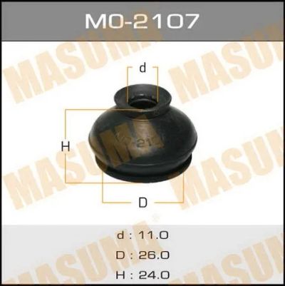 Лот: 18595589. Фото: 1. Шаровой пыльник masuma 11х26х24... Ходовая, подвеска, рулевое управление