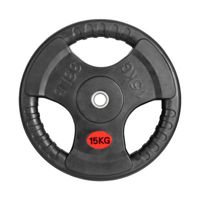 Лот: 22359069. Фото: 1. Диск обрезиненный 15 кг VictoryFit... Штанги, блины