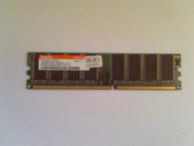 Лот: 116744. Фото: 1. Память DDR 1 Hynix Pc3200 256MB. Оперативная память